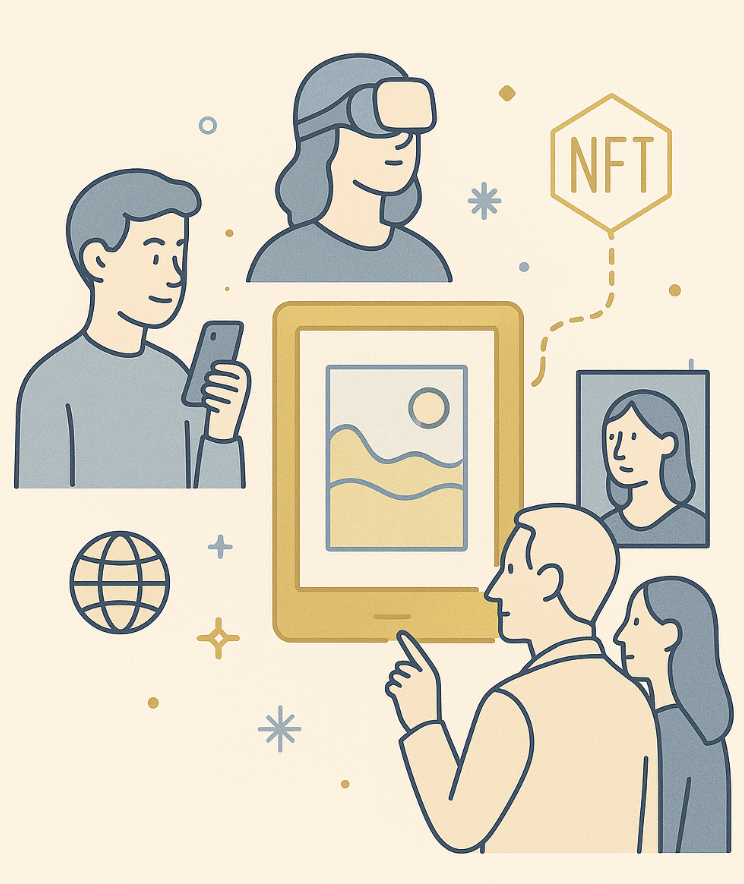 La révolution digitale du marché de l’art en 2025 : nouveaux codes, nouveaux publics