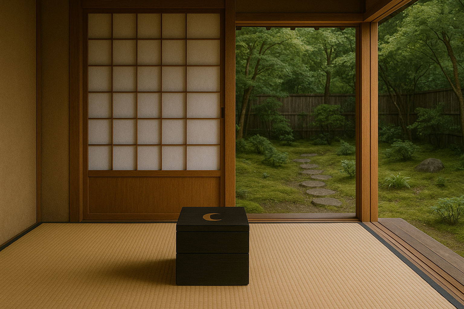 Conseil en art et design d'intérieur : sourcing jubako japon